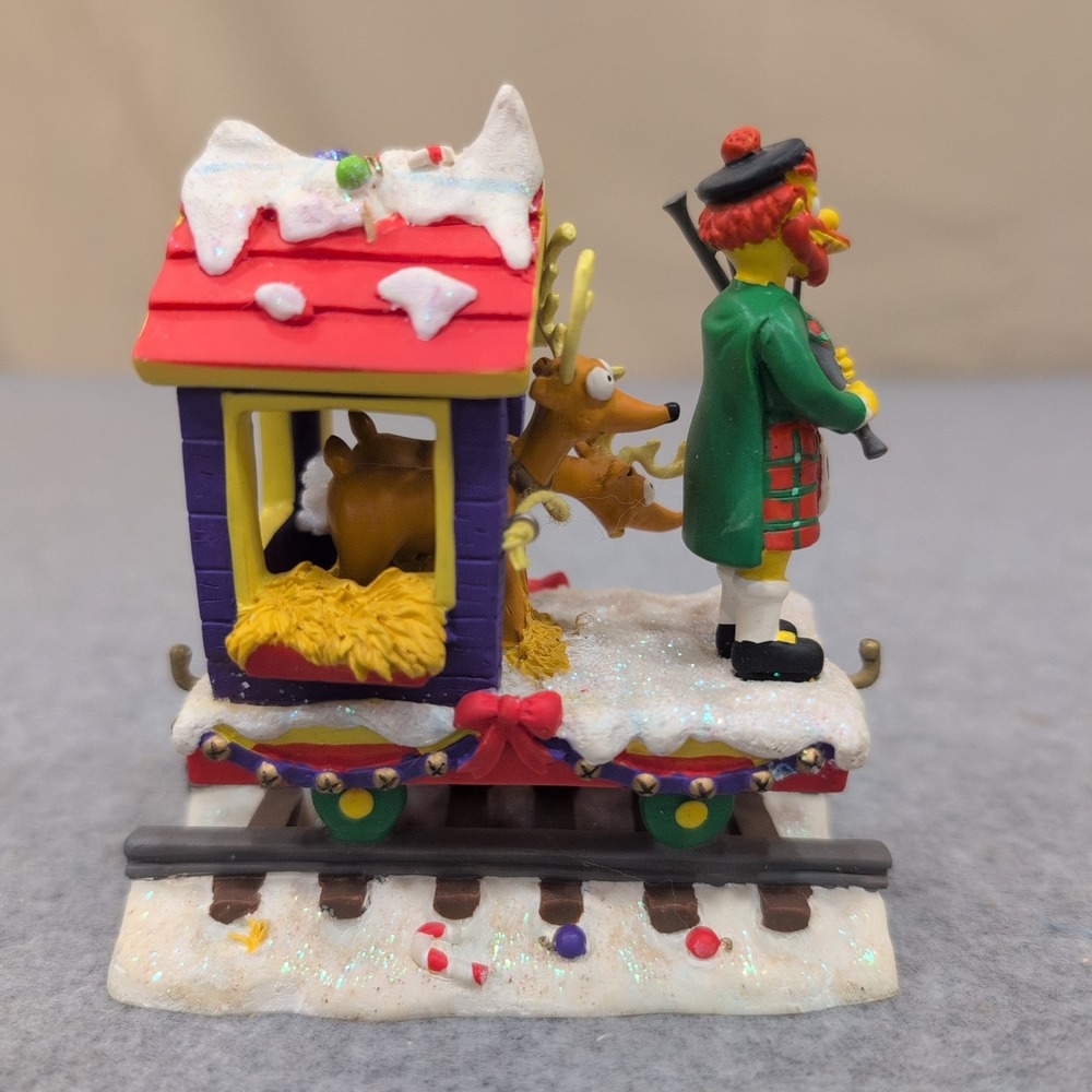 2004 The Simpsons Christmas Express A Cold Winter's Draft Groundskeeper Willie - Picture 3 of 5
